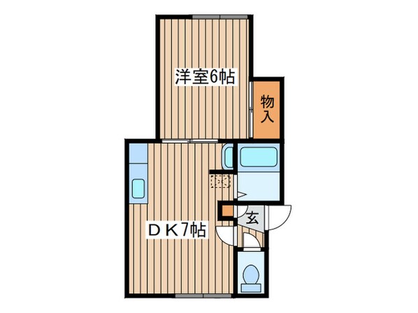 ノ－スシャト－２０の物件間取画像